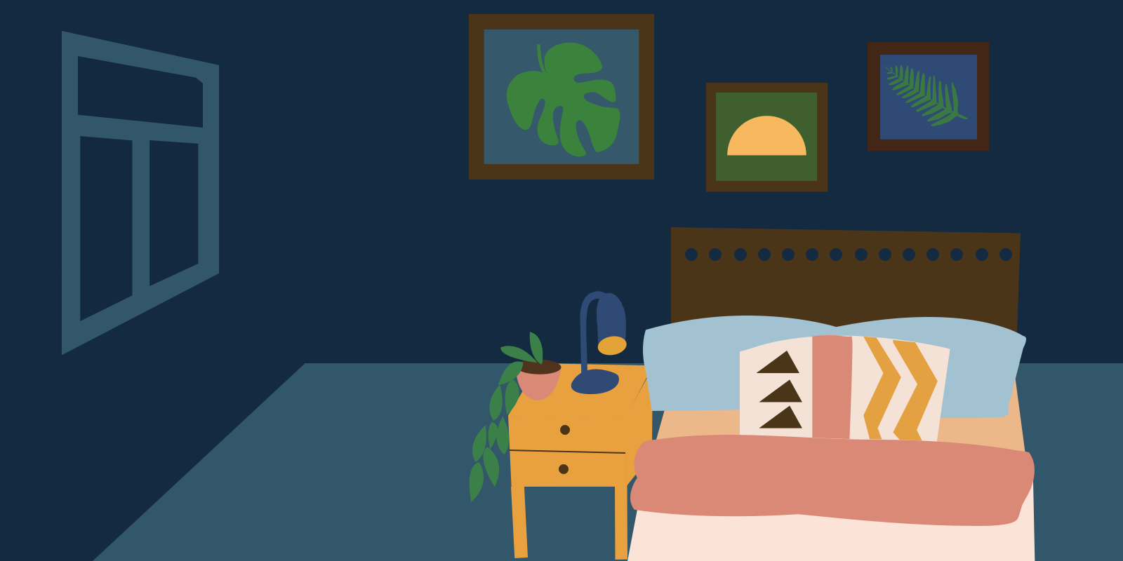 How to get better sleep: A very dark room can help improve your sleep.