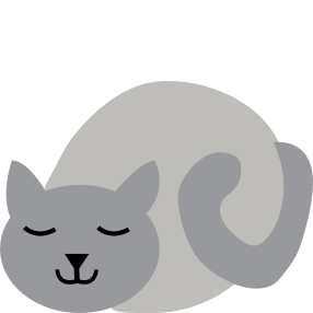 Cat sleeping