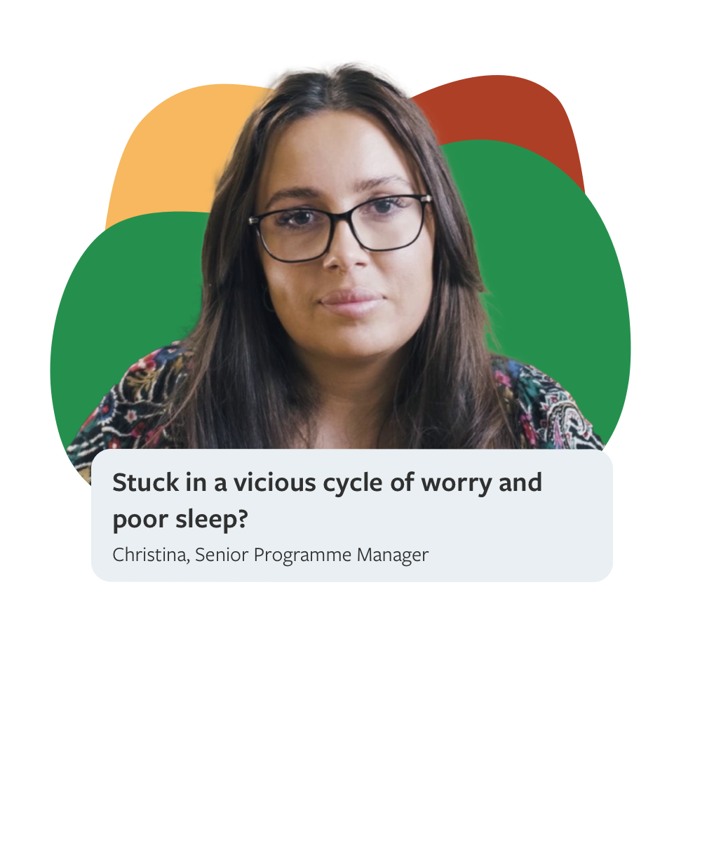 Christina stuck in a vicious cycle sleep wake